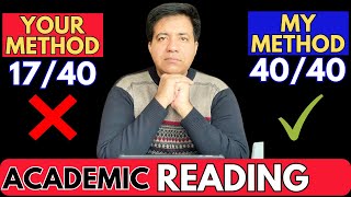 Academic IELTS Reading 4040 Correct Answers By Asad Yaqub [upl. by Desdee930]