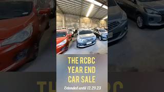 Buy low priced cheap used bankrepossessed cars at The RCBC YEAR END CAR SALE Car loan accepted [upl. by Joanna]