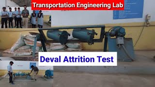 Deval Attrition Test  Transportation Engineering Lab  Elegant Corner Civil Engineering [upl. by Rexanne757]