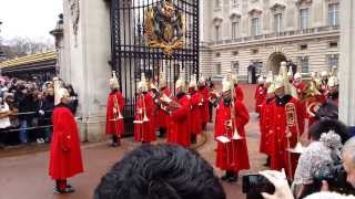 Changing the Guard at Buckingham Palace London [upl. by Moberg]