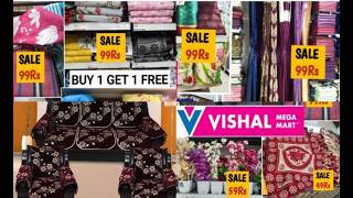 Vishal Mega Mart home Furnishings Items Buy 1 get 1 free  Vishal Mega Mart Offers Today  Vishal [upl. by Jamilla]