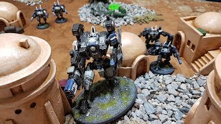 Tau vs Tyranids 1750 point Warhammer 40k batrep [upl. by Adnoma]