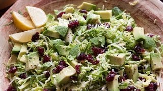 Shredded Brussels Sprout Salad [upl. by Schreibman]