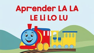 Aprender LA LE LI LO LU cancion Infantil [upl. by Nauquf]