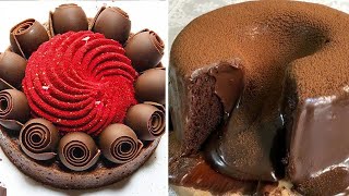 Amazing Chocolate Cake Decorating Idea  So Yummy Cake Decorating Compilation  Satisfying Cakes [upl. by Aulea157]