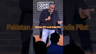 Pakistan ATC vs Air India Pilot comedy standupcomedy I Manish Tyagi [upl. by Dodge]