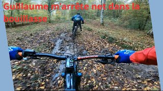 Rando VTT frayeur puis grosse rigolade ​mtb ​mudride​⁠ bikelife normandie [upl. by Nalorac]