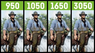 GTX 950 vs GTX 1050 vs GTX 1650 vs RTX 3050 [upl. by Duff]