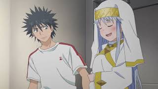 A Certain Magical Index Dub  Index sneaks the kitten into Toumas apartment [upl. by Veronike]