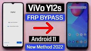 Vivo Y12s V2026 Frp BypassUnlock Google Account Android 11  No VApps Store New Method 2022 [upl. by Elfreda748]