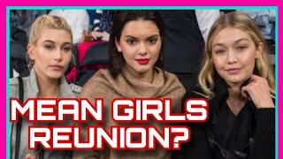 KENDALL JENNER HAILEY BIEBER GIGI HADID TEAM UP AGAINST SELENA GOMEZ [upl. by Iggie]