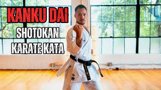 KANKU DAI 🥋⛩️  SHOTOKAN KARATE KATA [upl. by Rinaldo]