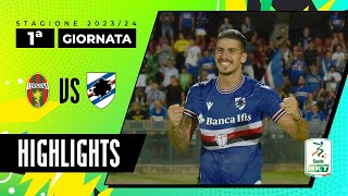 HIGHLIGHTS  Ternana vs Sampdoria 12  SERIE BKT [upl. by Imij]