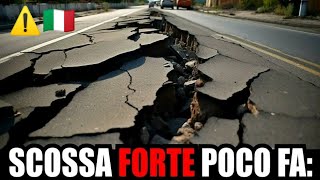 😰🇮🇹Un secondo fa Un forte terremoto ha colpito lItalia oggi mercoledì 7 febbraio 2024 Grande paura [upl. by Niwde]