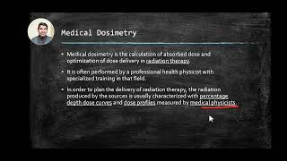 Radiation Dosimetry  Types External internal Medical Dosimetry  Absorbed Equivalent Effective Dose [upl. by Jegger]