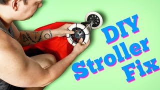 How to DIY fix a stroller wheel [upl. by Akli]