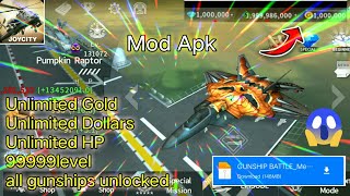 💥Gunship battle Mod apk v2821 Unlimited GoldDollarsUnlock all Planes Download [upl. by Evadne]