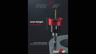 TIDEWAY INDUSTRIAL GRADE COUNTERSINK DRILL BITS NEW PRODUCT [upl. by Eeroc426]