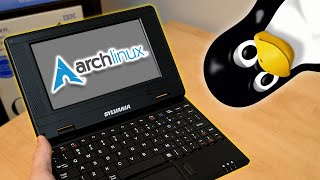 Installing Linux on an Awful Windows CE Netbook [upl. by Dowski591]