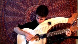 Hauntingly  Jamie Dupuis  Harp guitar original [upl. by Ebanreb]