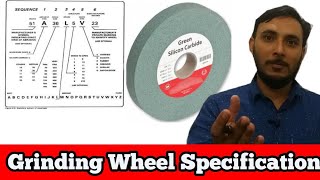 Specification of Grinding Wheel  Grinding Wheel Specification  Hindi [upl. by Tonia]