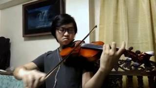 Starting Over Again Natalie Cole Violin  Sam Wong [upl. by Krysta]