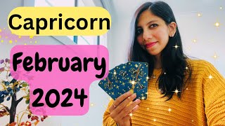 Capricorn February predictions ♥️🧿😍🎁 [upl. by Tallulah158]