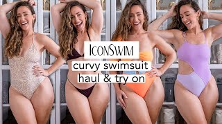 Curvy Swimsuit Haul amp TryOn with Icon Swim [upl. by Marcus]