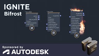 Maya Bifrost tutorial on IGNITE  a quicker combustion for Bifrost [upl. by Drofdeb]