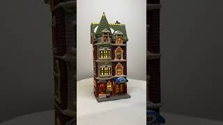 Dept 56 5607 Park Avenue Townhouse Christmas in the City building available at treasuretiquecom [upl. by Htnnek]