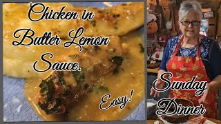 EasyChicken with Butter Lemon Sauce Delicious Sunday meal [upl. by Deland]