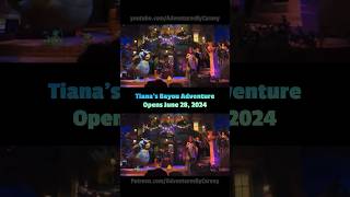 TIANA’S BAYOU ADVENTURE PREVIEW at Walt Disney World tianasbayouadventure disneyworld wdw tiana [upl. by Eyk]