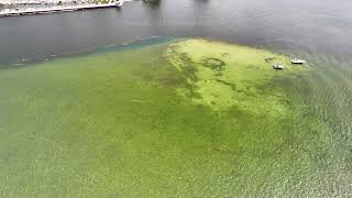 A quick flight over the Oswegatchie River meeting the St Lawrence River [upl. by Ednutabab]