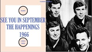 happenings  The Happenings  See you in September lyrics  1966 [upl. by Aleciram]