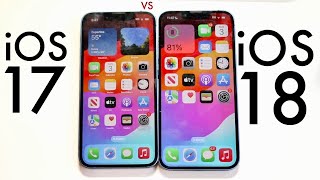 iOS 181 Vs iOS 17 On iPhone 13 Speed Comparison [upl. by Mella]