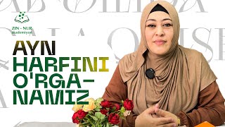 Arab tilida ع harfini eng oson mashqalar bilan o‘rganamiz [upl. by Ada]