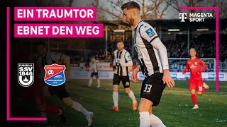 SSV Ulm 1846  SpVgg Unterhaching Highlights mit LiveKommentar  3 Liga  MAGENTA SPORT [upl. by Ellemac]