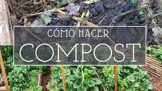 ¿Cómo hacer COMPOST el mejor método  Compostadora herramientas y meteriales [upl. by Enelyk]