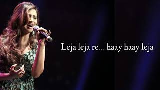 Leja Leja Re lyrical video  Shreya Ghoshal [upl. by Jacquet]