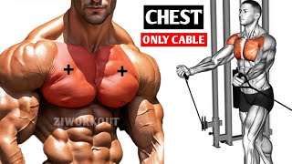 Cable Power Chest Workouts at the Gym with Cables [upl. by Nanek]