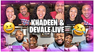 FULL LIVE Khadeen and Devale Ellis IG LIVE  MUST WATCH [upl. by Fernandez]