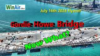 Exciting Gordie Howe Bridge CANUSA Update [upl. by Ellenad]