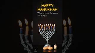 Happy Hanukkah 2023  Hanukkah Wishes  20231104 [upl. by Elesig]