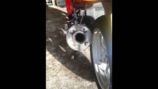 K1200rs Exhaust Modification Before and after [upl. by Obidiah]