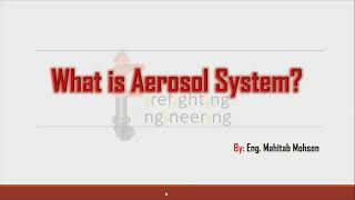 What is Aerosol ما هو نظام الايروسول [upl. by Innej418]