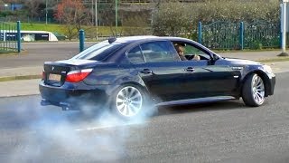 Epic BMW M5 E60 drift [upl. by Cailean]