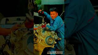 NISSAN PATROL Y60 full engine rebuild TD42 nepalicruiser hamrogarage carstorenepal jeepdai [upl. by Naehgem]