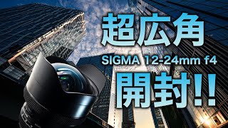 【作例多数】SIGMA 1224mm f4 DG HSM Art 開封からの撮影！！→まさかのトラブル判明！？ [upl. by Bencion]