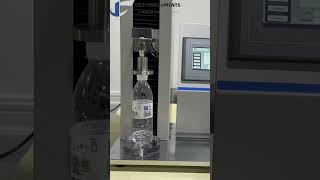 Container Crush Load Testing  PET Bottle Top Load Tester [upl. by Yleoj236]