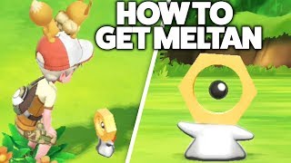 How to get Meltan in Pokemon Lets Go Pikachu amp Eevee [upl. by Matless469]